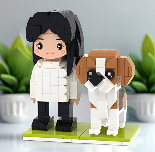 Personalizuota figūrėlė su augintiniu