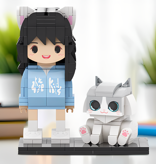 Personalizuota figūrėlė su augintiniu